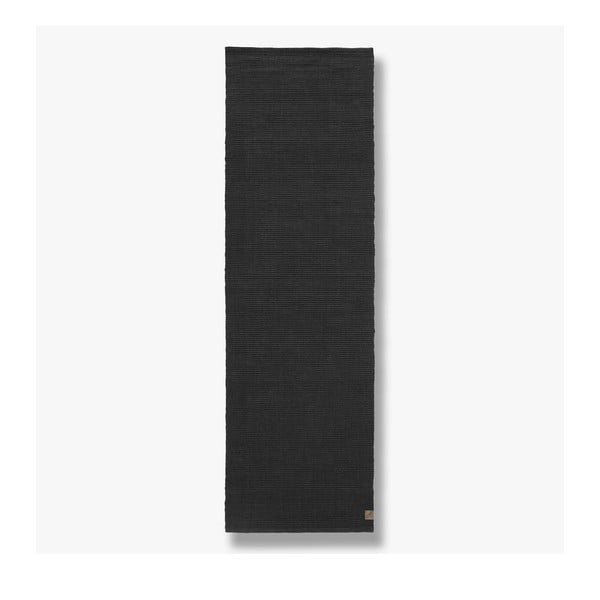 Sötétszürke juta szőnyeg 140x200 cm Ribbon – Mette Ditmer Denmark