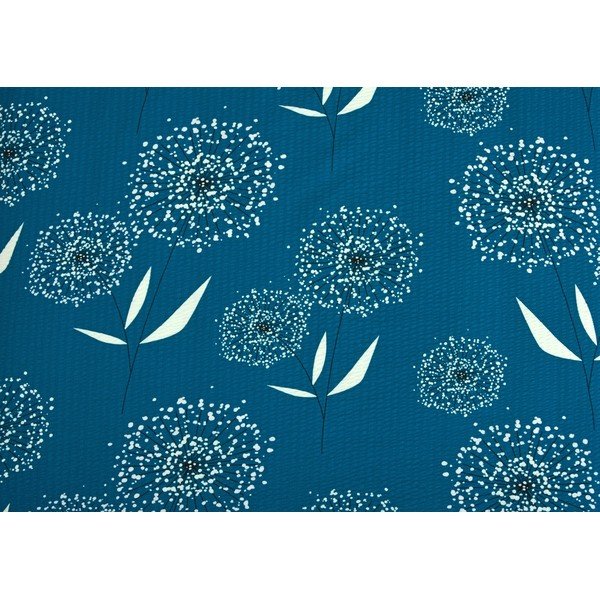 Kék egyszemélyes krepp ágyneműhuzat 140x200 cm Dandelions -image-1