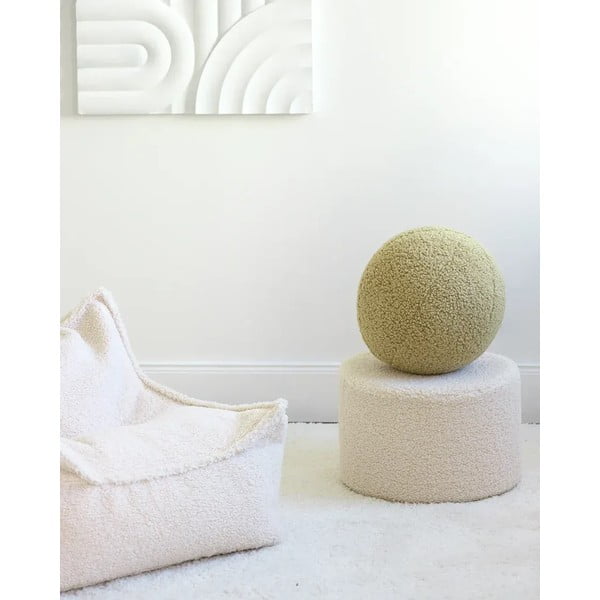 Zöld buklé párna gyerek kanapéhoz Ball – Wigiwama-image-1
