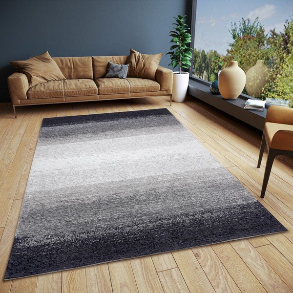 Fekete-szürke szőnyeg 150x220 cm Bila Masal – Hanse Home-image-1
