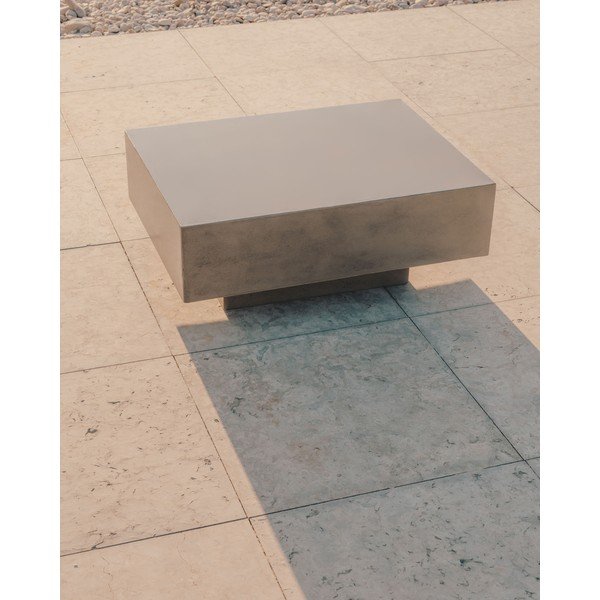 Kerti dohányzóasztal 80x60 cm Rustella – Kave Home-image-1