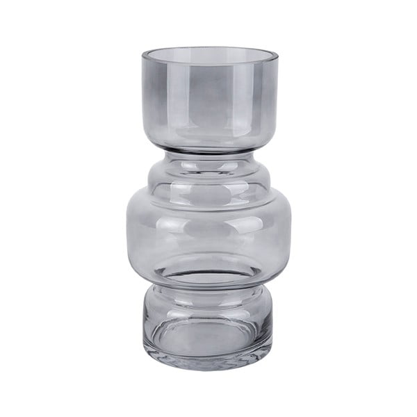 Courtly szürke üveg váza, magasság 25 cm - PT LIVING