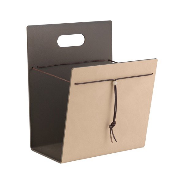 Fém-öko bőr újságtartó állvány Nupo M – LIND DNA