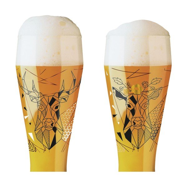 Weizen 2 db kristályüveg söröspohár, 645 ml - Ritzenhoff-image-2