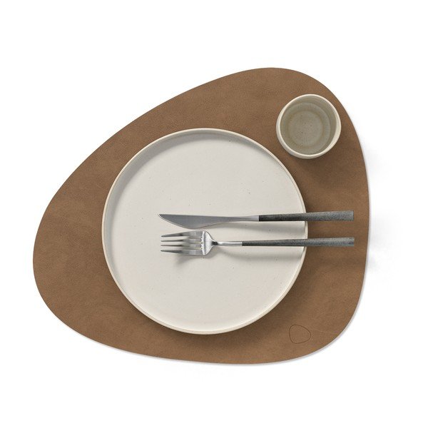 Öko bőr tányéralátét 37x44 cm Curve L Nupo – LIND DNA-image-2
