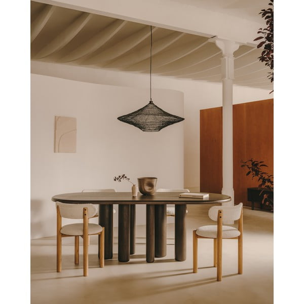 Fekete függőlámpa ø 87 cm Makai – Kave Home-image-2