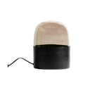 Dome fekete asztali lámpa, ø 22 cm - BePureHome