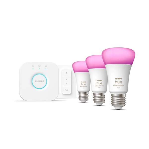 Okos kezdő készlet 5 db-os E27, 11 W White and color ambiance – Philips Hue-image-1