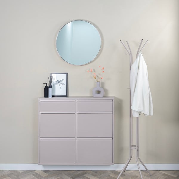 Szürkésbarna fém fogas ø 40x170 cm Jessy – Spinder Design-image-1