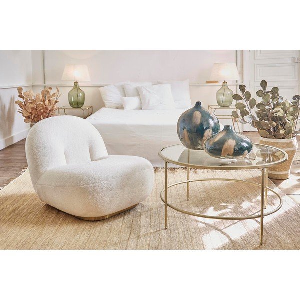 Fehér fotel Maudan – Côté Table-image-1