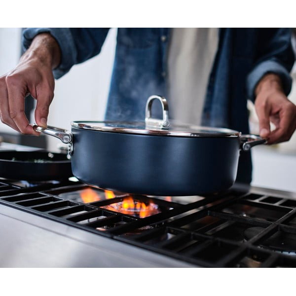 Indukciós tűzhelyhez alkalmas lábas fedővel, kerámia felülettel Space – Joseph Joseph-image-4