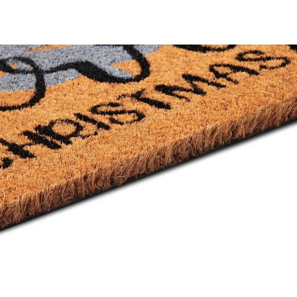 Kókuszrost lábtörlő karácsonyi mintával 40x70 cm Silver Christmas – Hanse Home-image-3