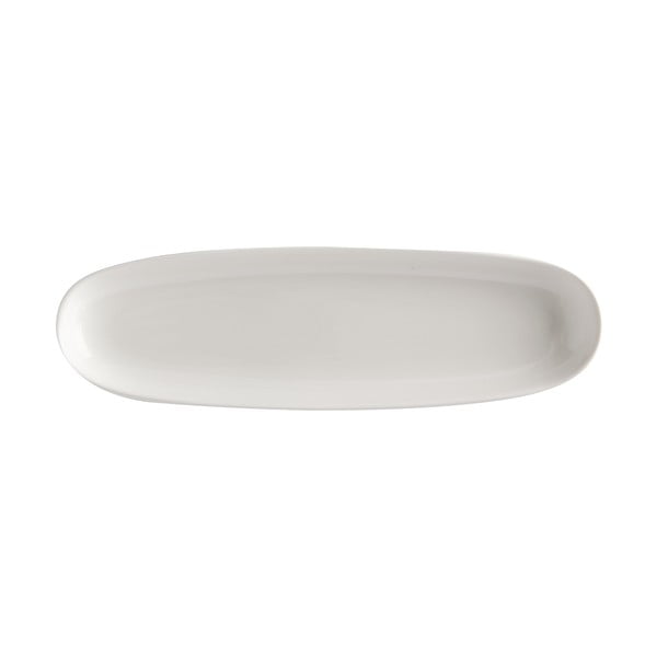 Basic fehér porcelán szervírozó tányér, 30 x 9 cm - Maxwell & Williams