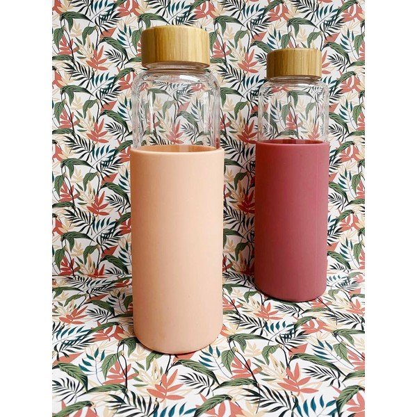 Rózsaszín üveg ivópalack 540 ml Colorada – Sema-image-1
