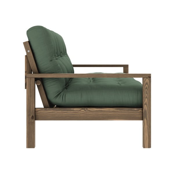 Zöld kinyitható kanapé 205 cm Knob – Karup Design-image-4