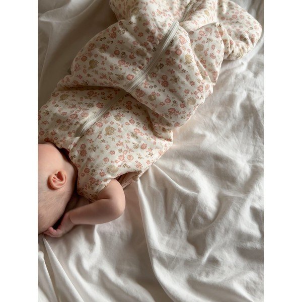 Bézs bio pamut babahálózsák 40x77 cm Augusta – Cam Cam Copenhagen-image-2