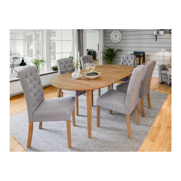 Bővíthető étkezőasztal 105x170 cm Filippa – Rowico-image-1