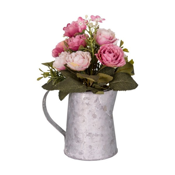 Szürkésfehér váza művirágokkal - Antic Line