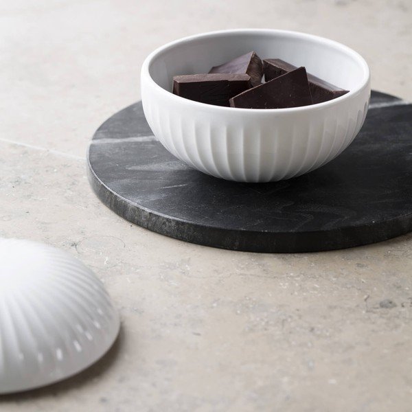 Hammershoi fehér porcelán doboz, ⌀ 11,5 cm - Kähler Design-image-4