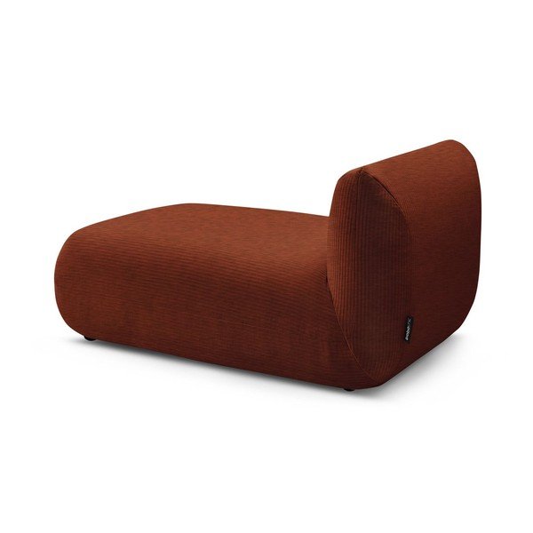 Narancssárga kordbársony kanapé modul Lecomte – Bobochic Paris-image-3