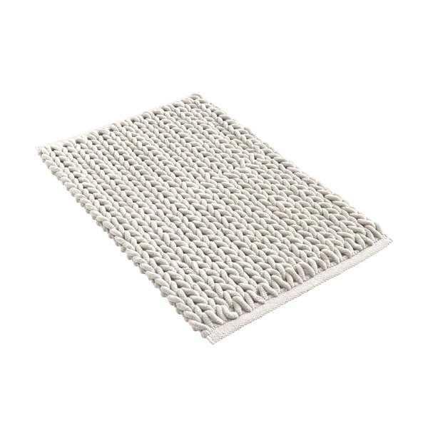 Krémszínű fürdőszobai kilépő 50x80 cm Ariel – douceur d'intérieur-image-4