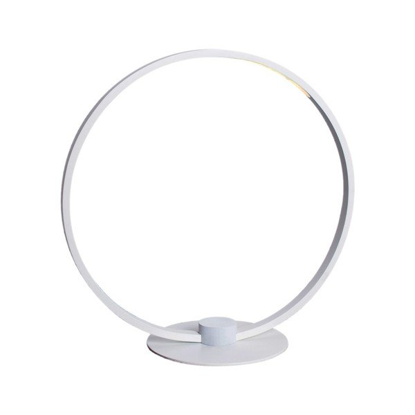 Framed fehér ovális asztali lámpa - SULION-image-1