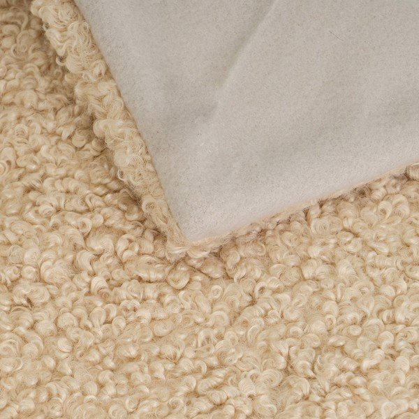 Bézs sherpa takaró 130x160 cm Sherpa – Casa Selección-image-1