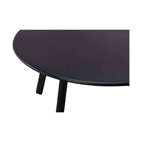 Fer fekete kerti tárolóasztal, ø 70 cm - WOOOD-image-2