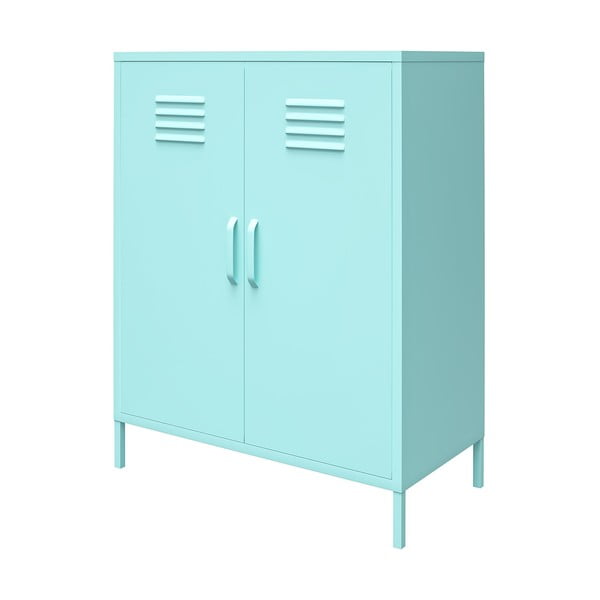 Cache világoskék fém szekrény, 80 x 102 cm - Novogratz-image-2
