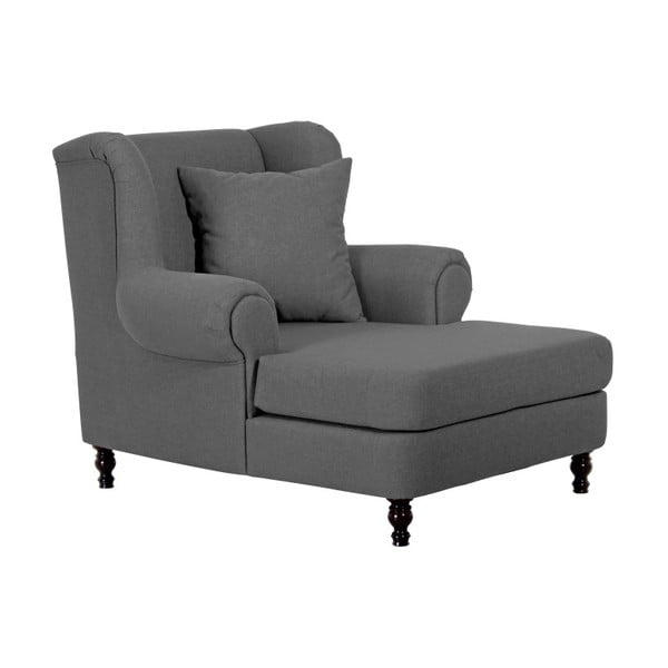 Mareille Anthracite antracit szürke füles fotel - Max Winzer-image-2