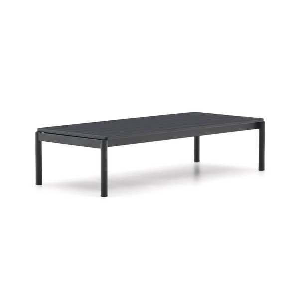 Fém kerti dohányzóasztal 63x149 cm Sorells – Kave Home
