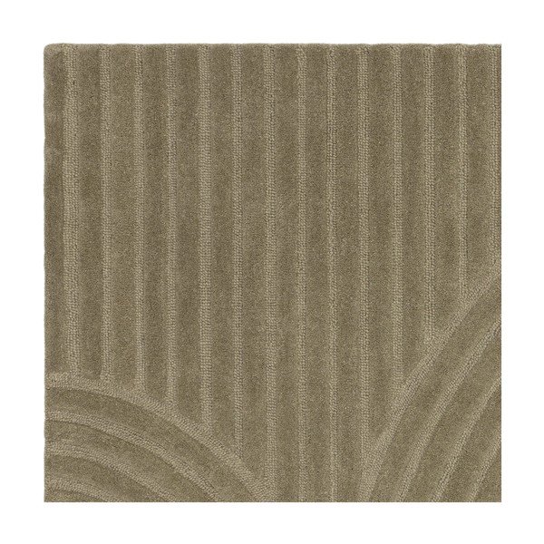 Khaki gyapjú szőnyeg 160x230 cm Hague – Asiatic Carpets-image-4