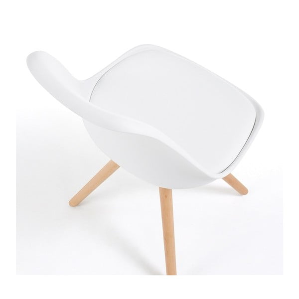 Lumos fehér szék, bükkfa lábakkal - loomi.design-image-2