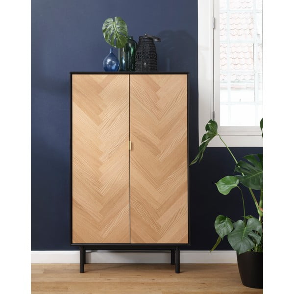 Calvi komód tölgyfa dekorral - Unique Furniture-image-1