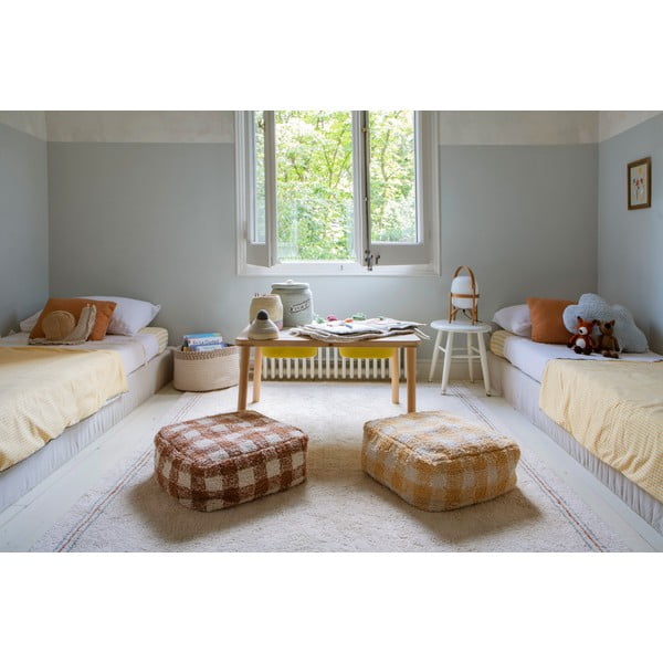 Krémszínű mosható kézi szövésű pamut szőnyeg 170x240 cm Cuisine Natural – Lorena Canals-image-3