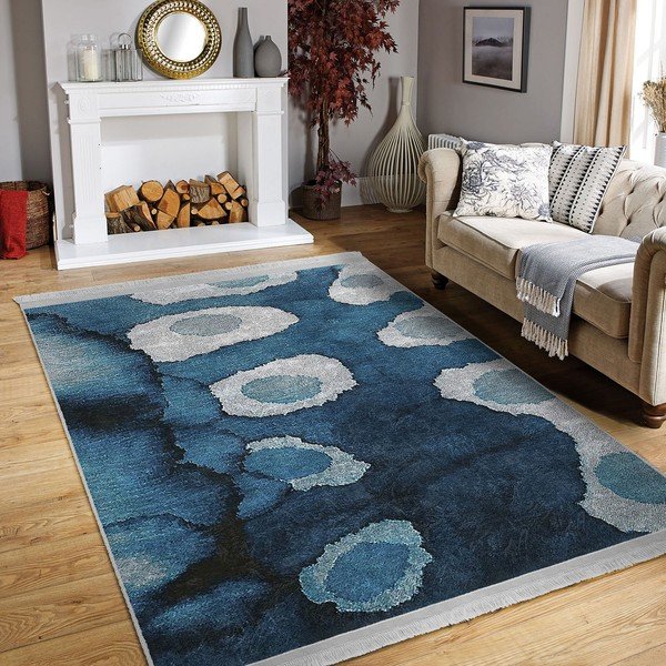 Kék szőnyeg 80x150 cm – Mila Home-image-2