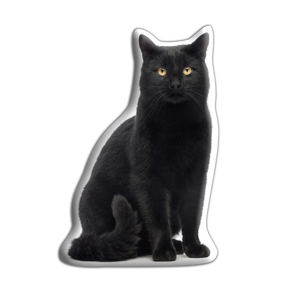Fekete macska párna - Adorable Cushions
