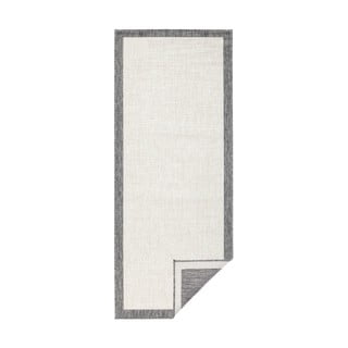 Panama szürke-krémszínű kültéri szőnyeg, 80 x 250 cm - NORTHRUGS