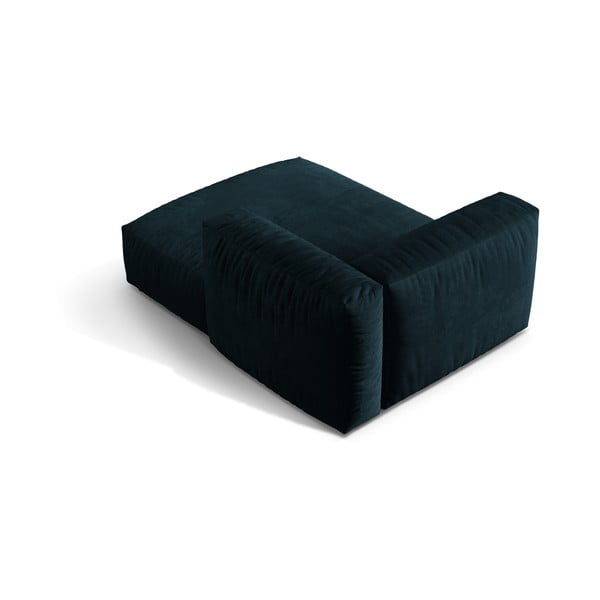 Sötétkék bársony kanapé modul (jobb oldali) Martina – Micadoni -image-2