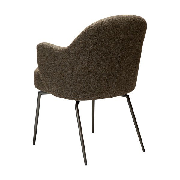 Khaki karfás-forgó étkezőfotel Bae – DAN-FORM Denmark-image-4
