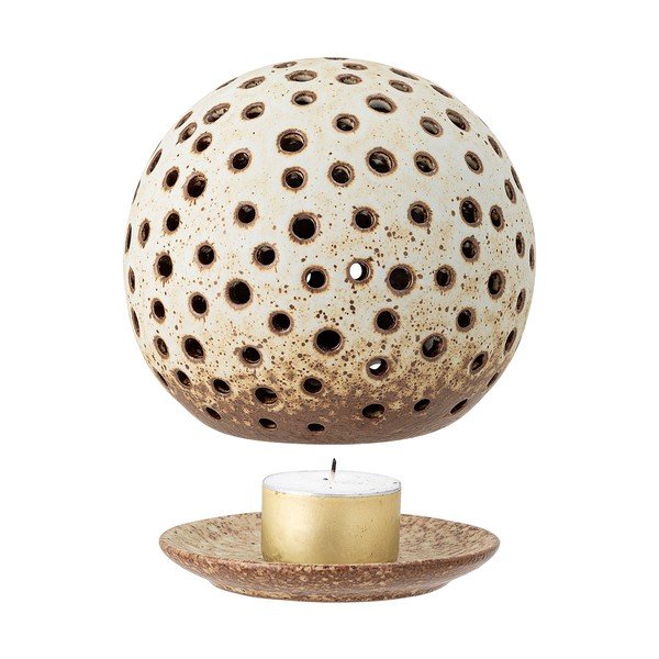 Hakim karácsonyi agyagkerámia gyertyatartó - Bloomingville-image-2