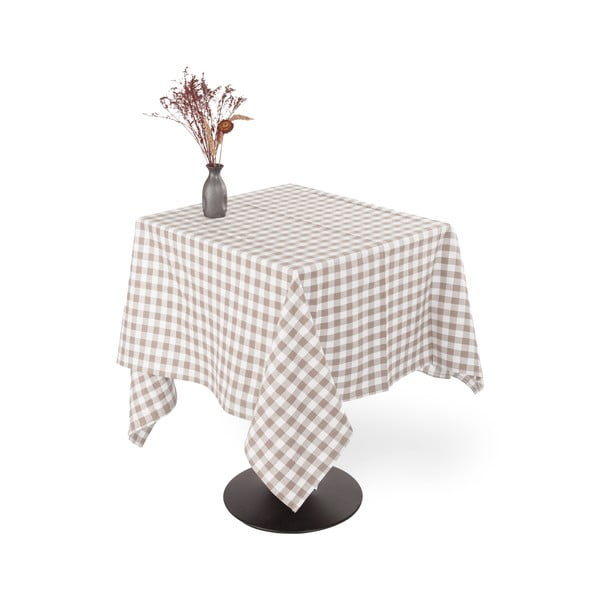 Pamut asztalterítő 150x150 cm Gingham – Tiseco Home Studio-image-3