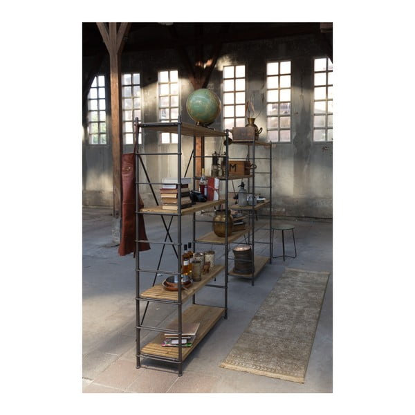 Iron könyvespolc, magasság 2 m - Dutchbone-image-3