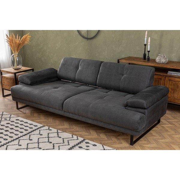 Antracitszürke kanapé 239 cm Mustang – Balcab Home-image-3