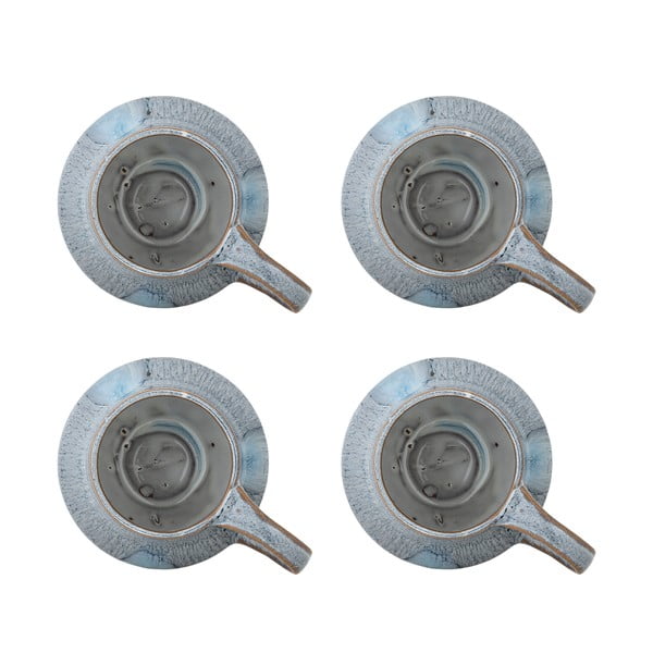 Világoskék kőedény bögre szett 4 db-os 300 ml Bessie – Bloomingville-image-2