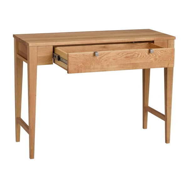 Fulla természetes tölgyfa konzolasztal - Rowico-image-1