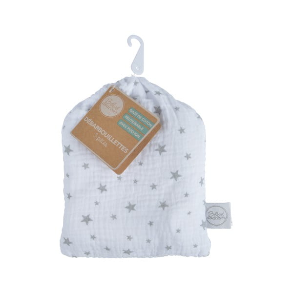 Muszlin mosdókesztyű szett 5 db-os – Bébé Douceur-image-2