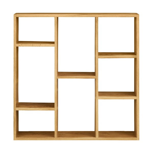 Natúr színű többszintes tölgyfa fali polc 15 cm Townsville – House Nordic