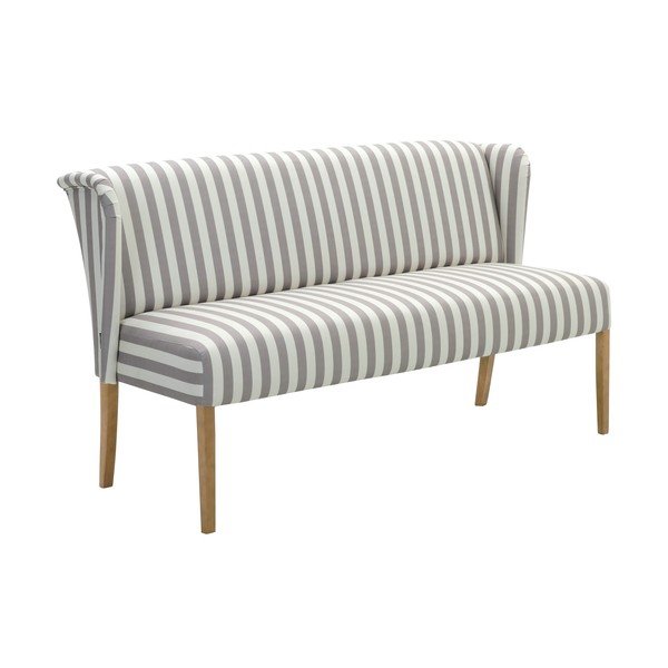 Hendrick szürke-fehér párnázott pad - Max Winzer-image-2