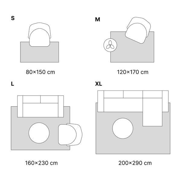 Téglavörös szőnyeg 160x230 cm Lena – Universal-image-4